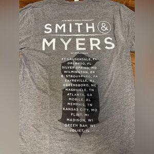 Shinedown Smith & Myers Official Acoustic Concert Tour Shirt 2017 Women’s Small